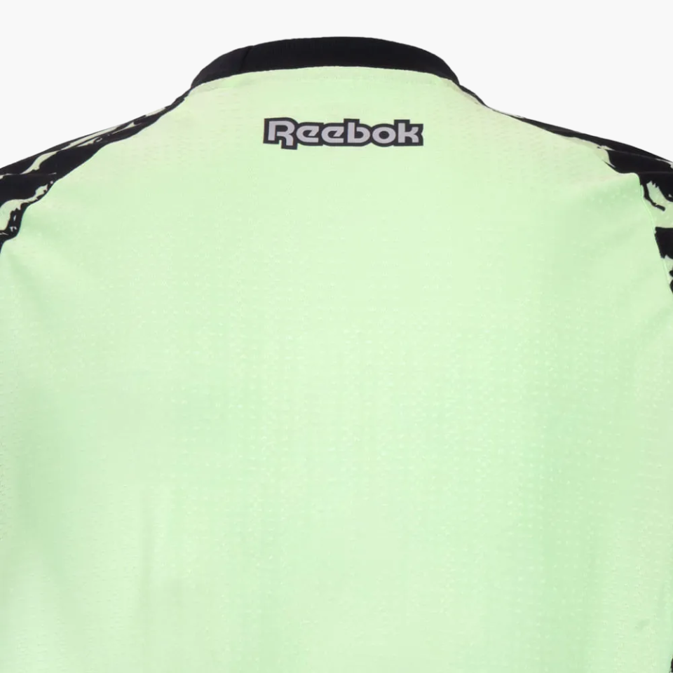 Camisa Goleiro Reebok Botafogo 2025/26 IV, detalhe da gola