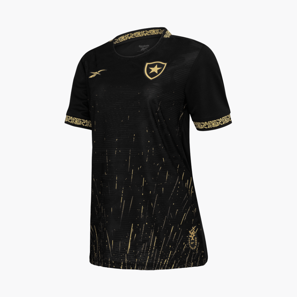 Camisa Feminina Reebok Botafogo 2024/25 II, vista de frente