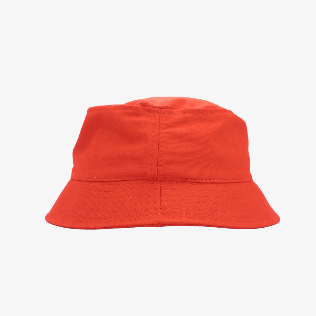 Bucket Internacional - Vermelho, detalhe do escudo
