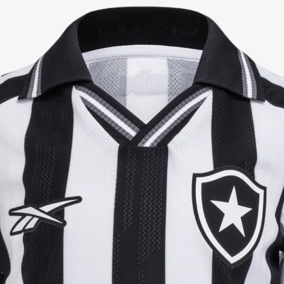 CONJUNTO INFANTIL Reebok Botafogo 2025/26 I na TSN Sports