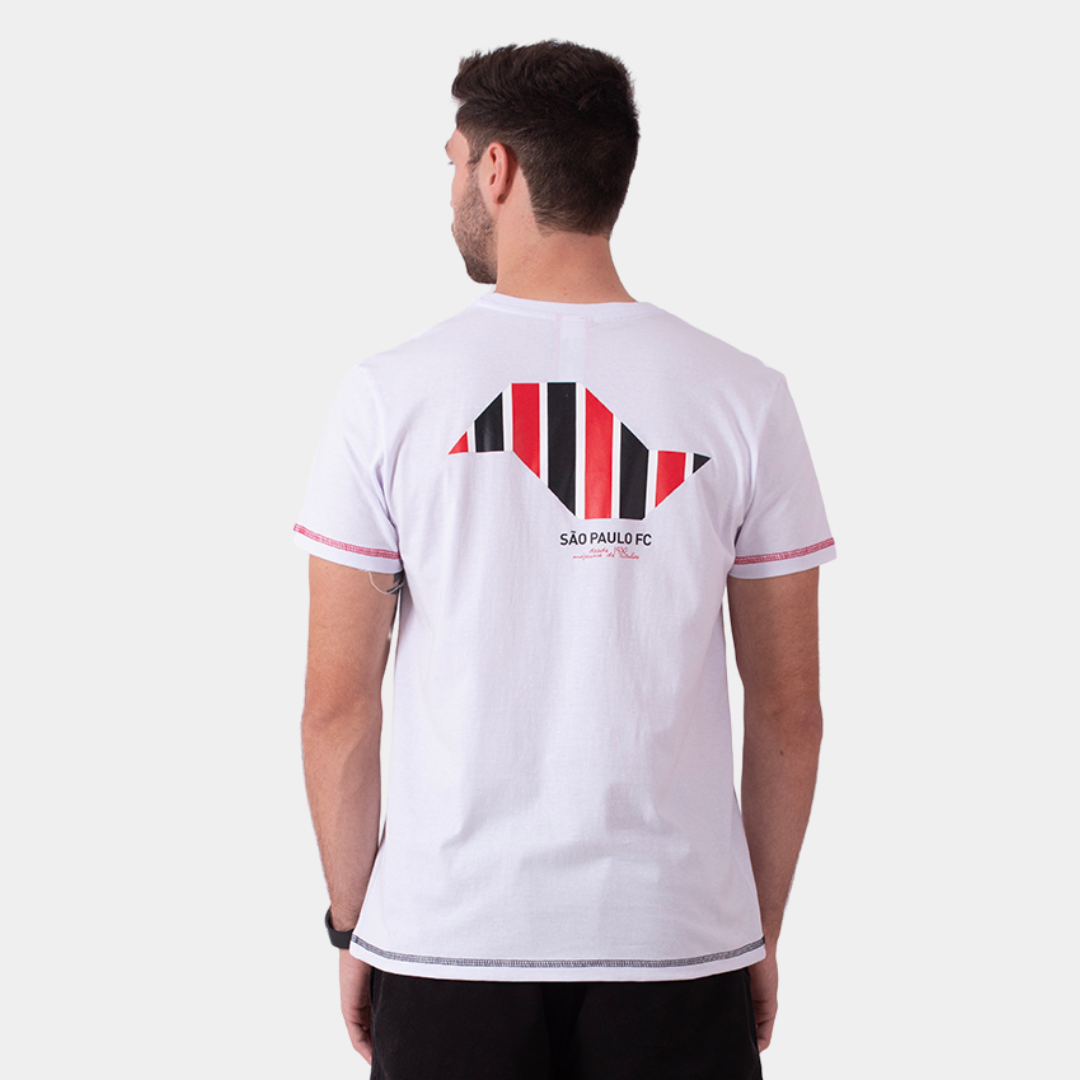 Camiseta São Paulo FC Essência SPCF, vista de frente
