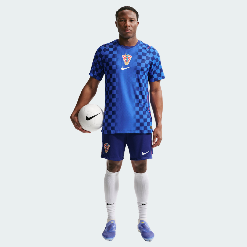 Camisa Croácia 2026/27 II Jogador, detalhe do escudo