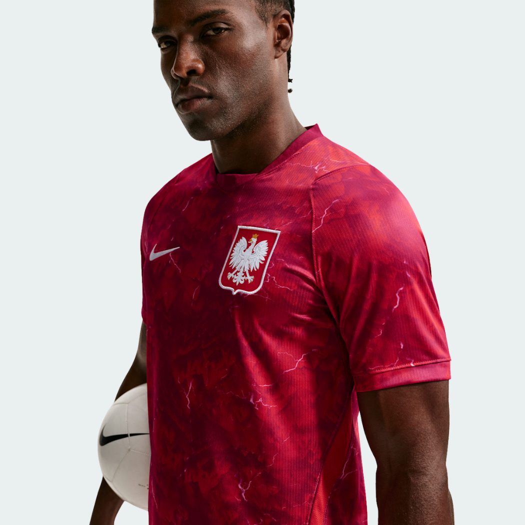 Camisa Polônia 2026/27 II Jogador, vista de frente