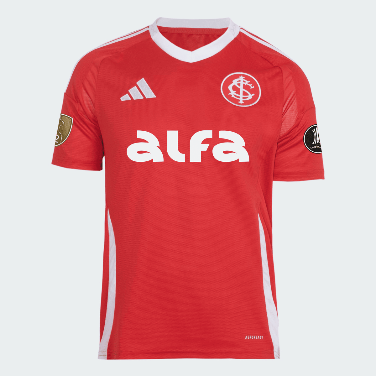 Camisa Adidas Internacional 2025/26 I Com Patrocínios, vista de costas