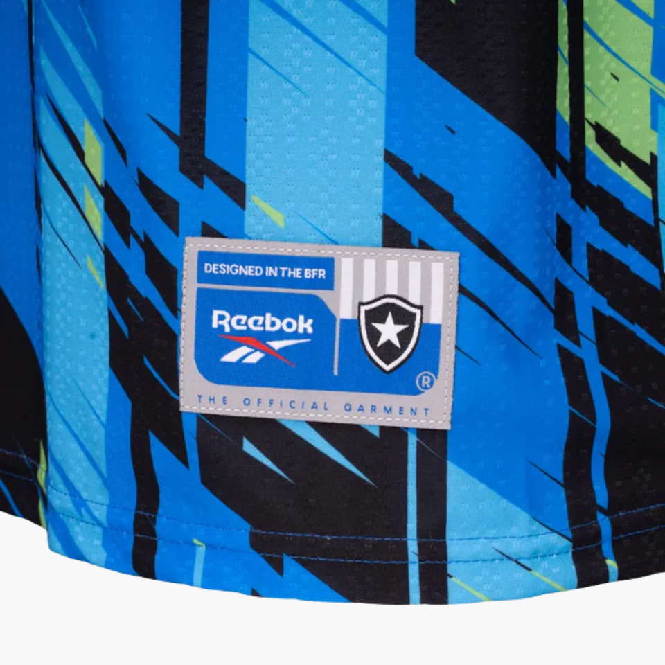 Camisa Goleiro Reebok Botafogo 2025/26 I, detalhe do escudo