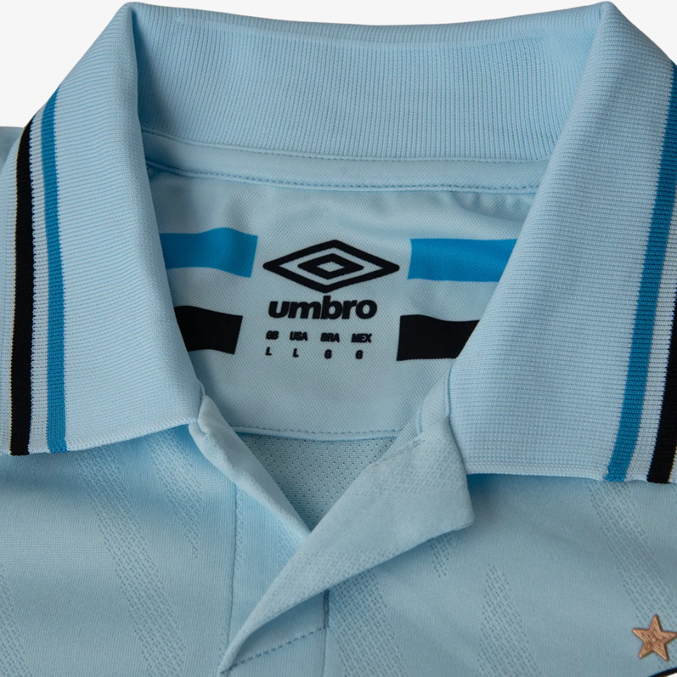 Camisa Umbro Grêmio 2025/26 II Azul Celeste Jogador na TSN Sports