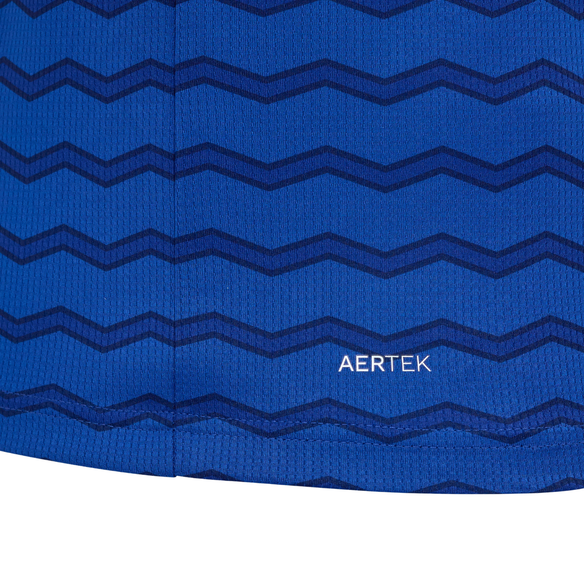 Camisa Everton FC 2025/26 I, detalhe da gola