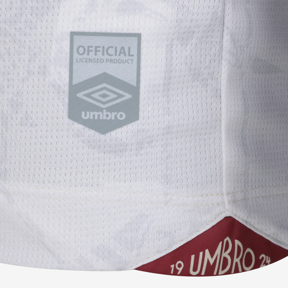 Camisa Umbro Fluminense 2024/25 III, detalhe da gola