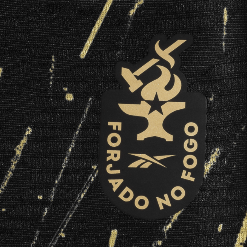 Camisa Feminina Reebok Botafogo 2024/25 II, detalhe do tecido