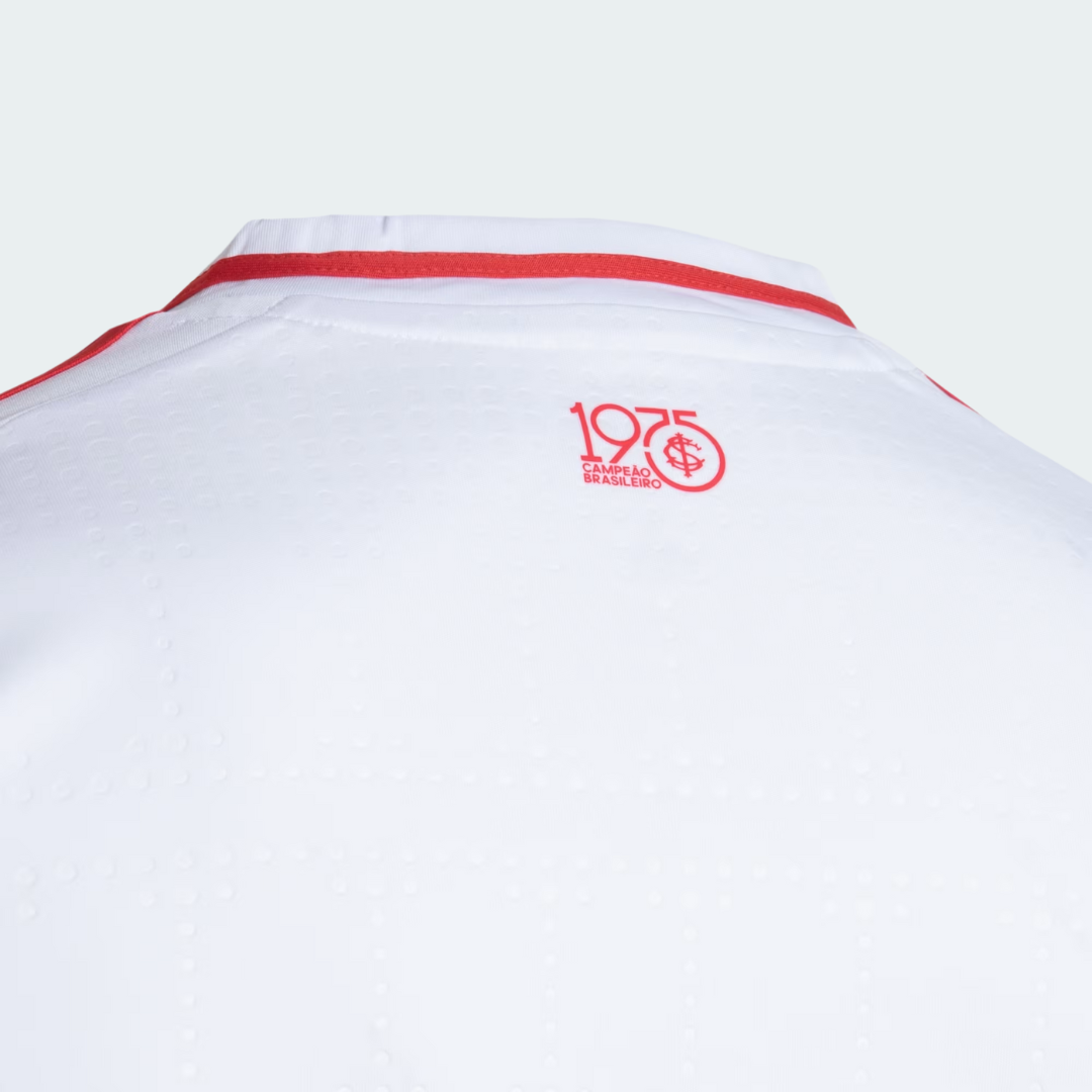 Camisa Adidas Internacional 2025/26 II, detalhe do tecido