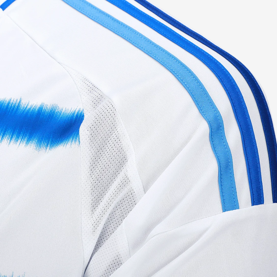 Camisa Adidas Cruzeiro 2025/26 II l. VILLALBA N° 25, detalhe da gola