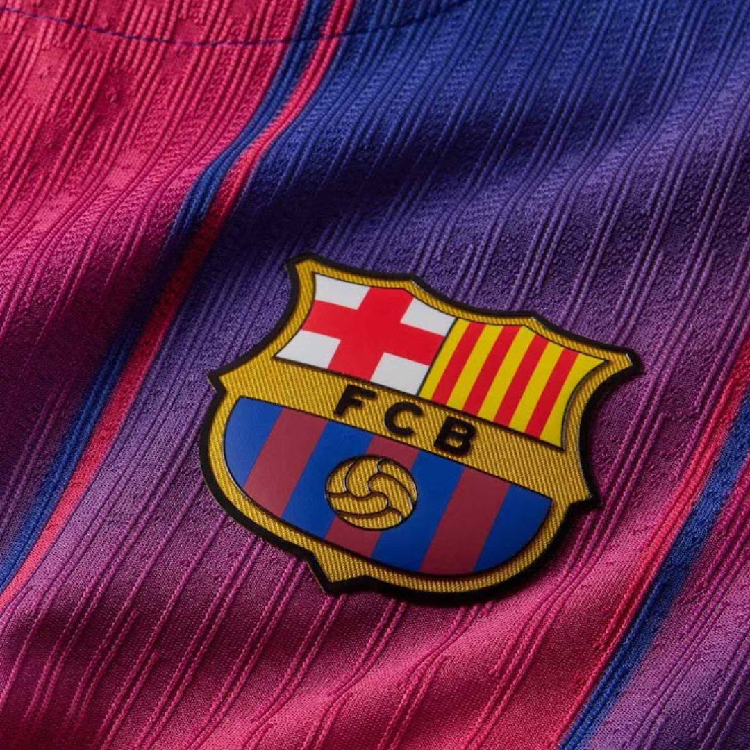 Camisa Nike Barcelona 2025/26 I Torcedor, detalhe do tecido