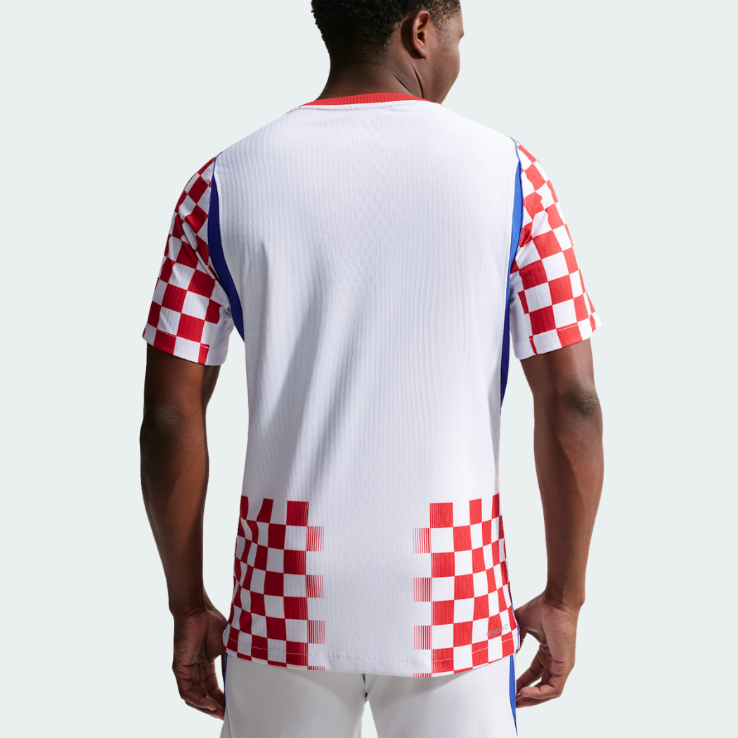 Camisa Croácia 2026/27 I Jogador, vista de frente