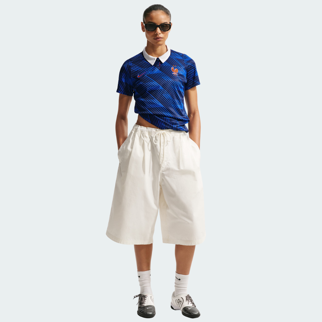 Camisa Feminina França 2026/27 I, vista de costas