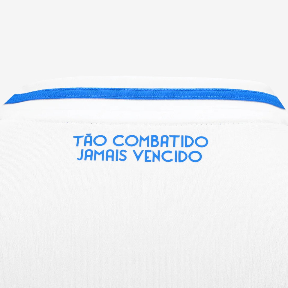 Camisa Adidas Cruzeiro 2025/26 II l. VILLALBA N° 25, detalhe do tecido