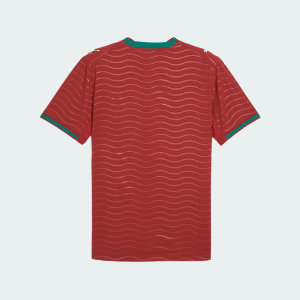 Camisa Portugal 2026/27 I Jogador, detalhe do escudo