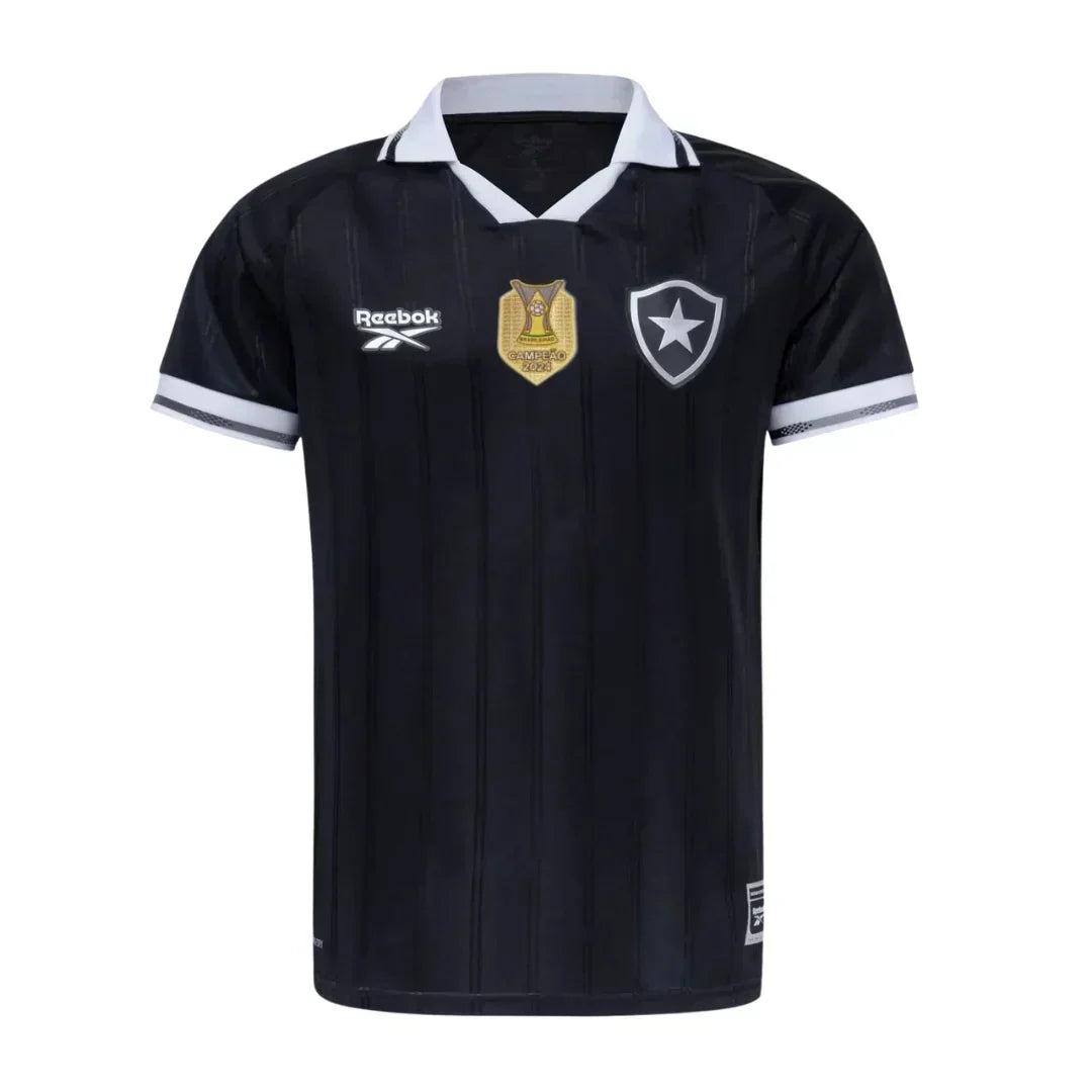 Camisa Rebook Botafogo 2025/26 II, detalhe da manga