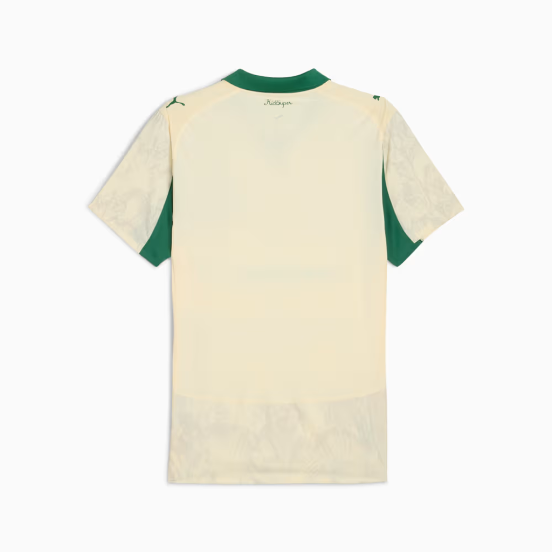 Camisa Feminina Puma Palmeiras x KidSuper 2025/26, detalhe do tecido