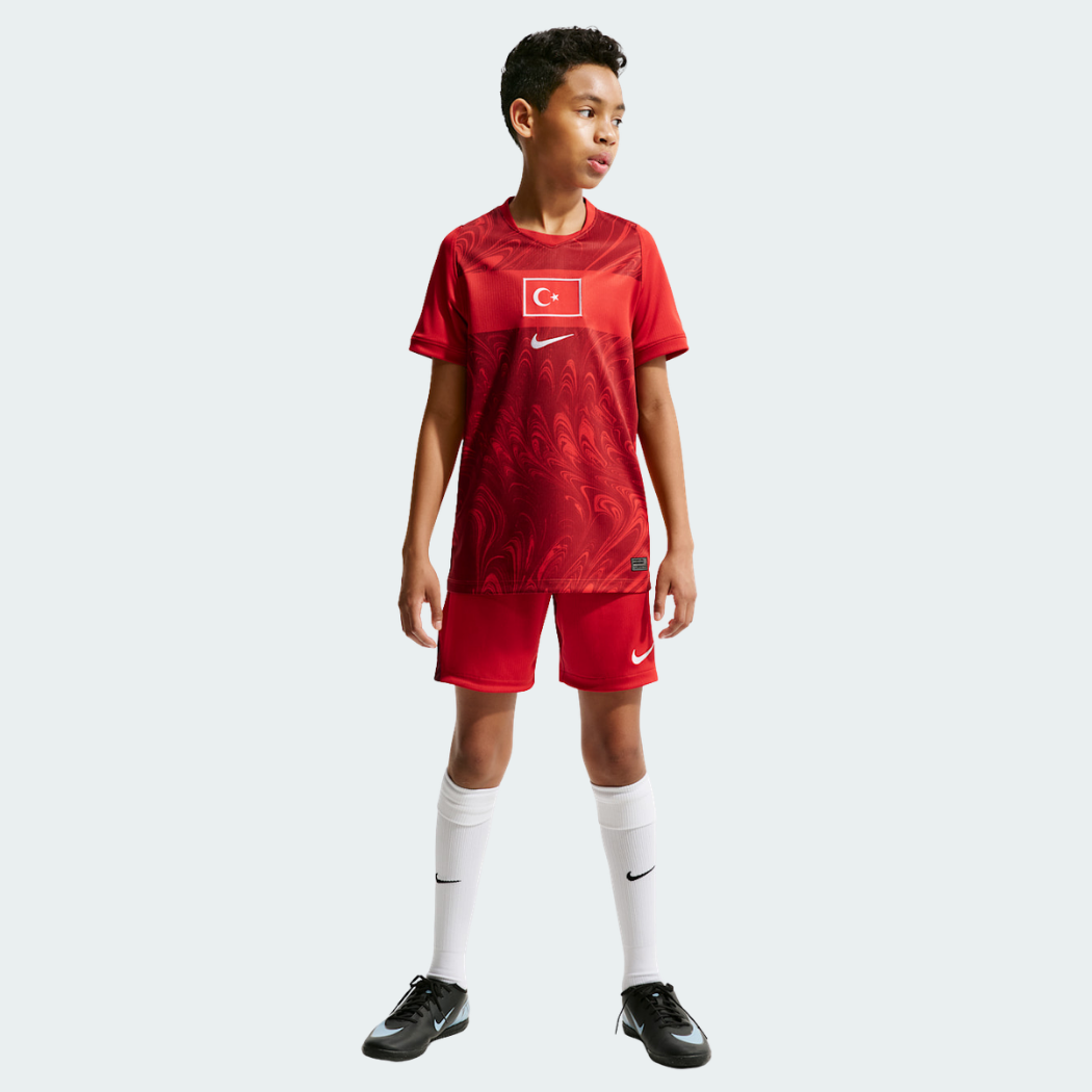 Camisa Infantil Turquia 2026/27 I, vista de costas