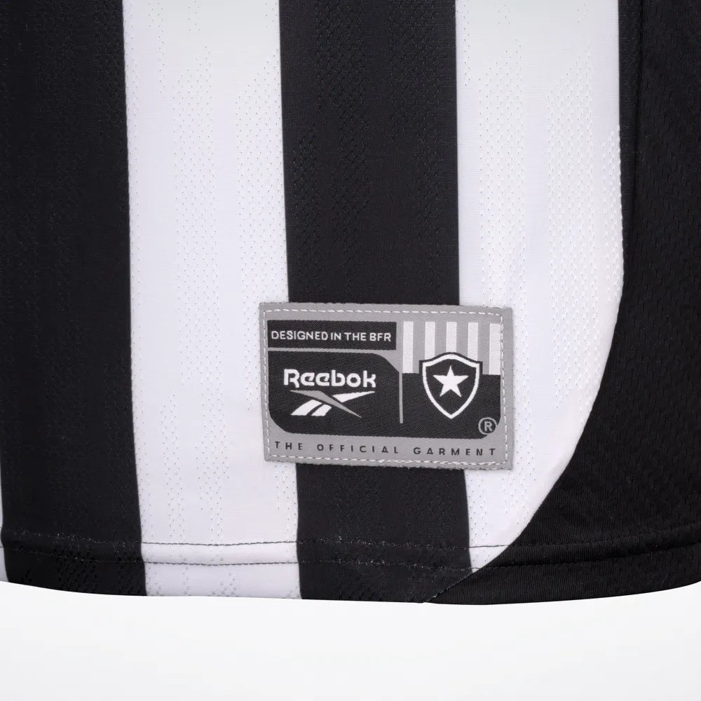 Camisa Reebok Botafogo 2025/26 I, detalhe do escudo