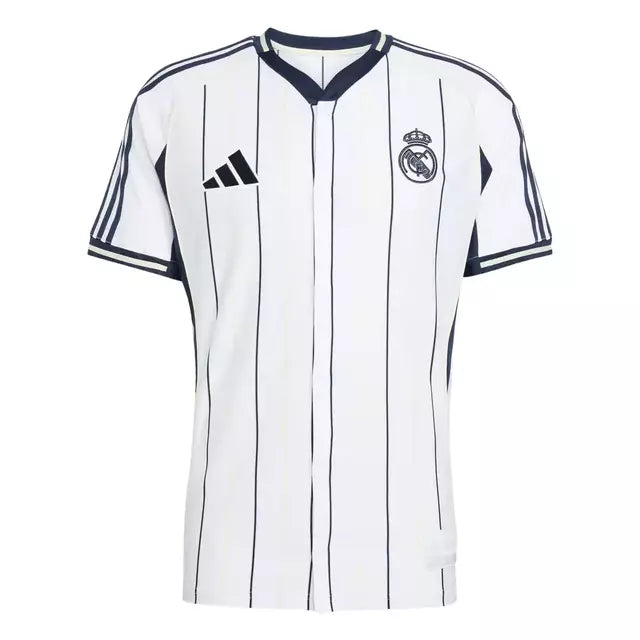 Camisa Real Madrid Baseball 25/26 Torcedor  - Branca
