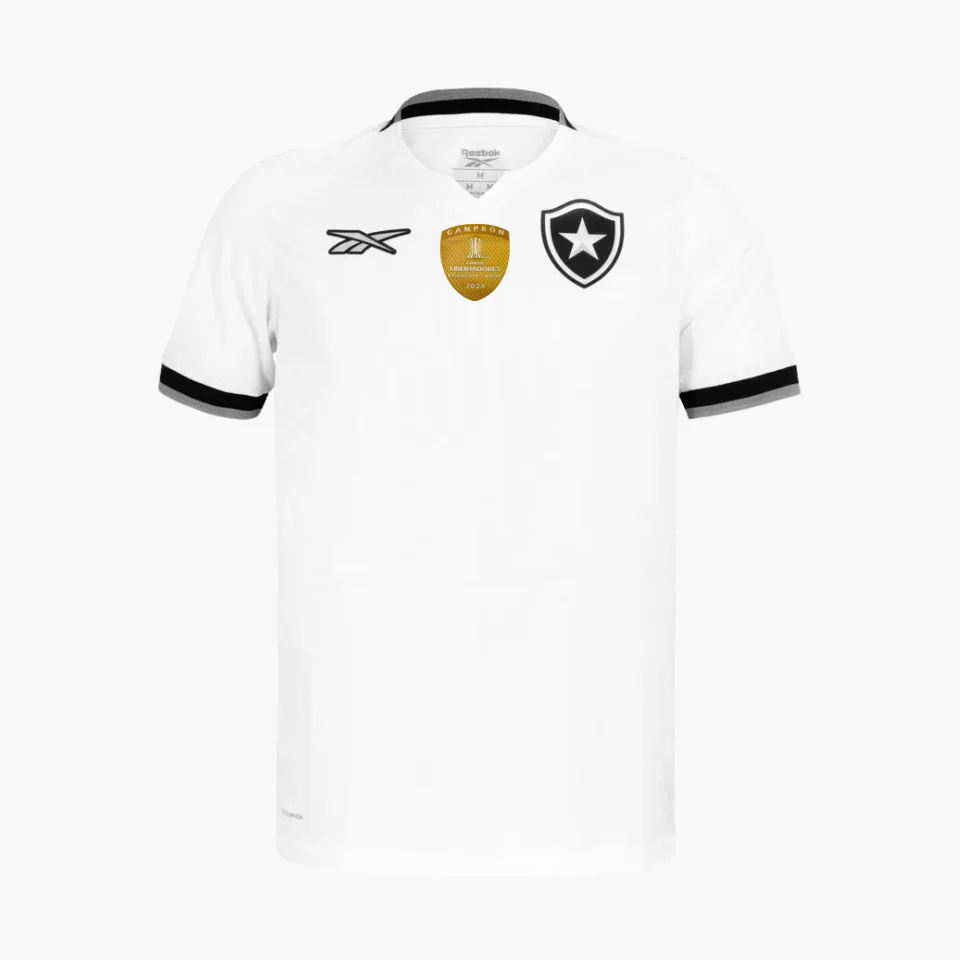 Camisa Reebok Botafogo 2024/25 III, detalhe do tecido