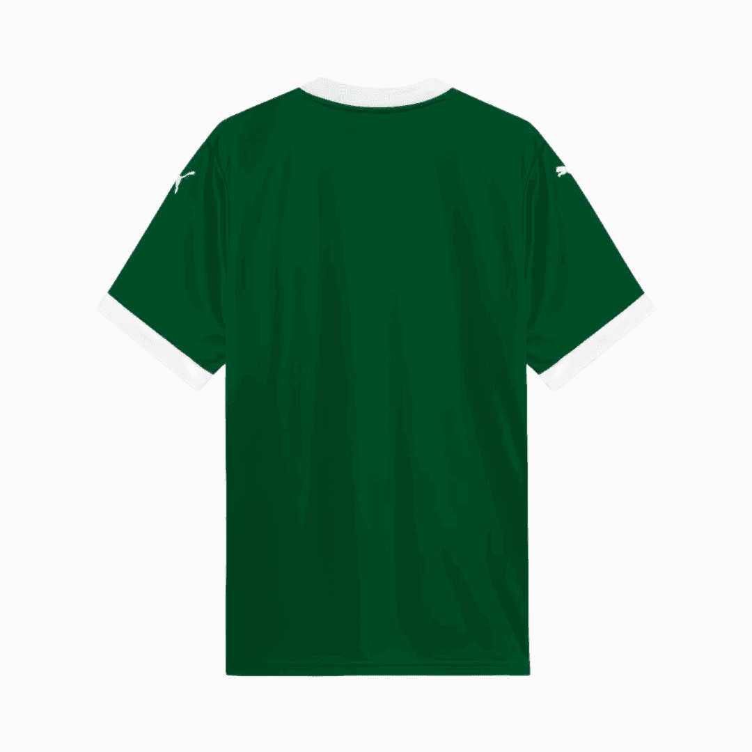 Camisa Puma Palmeiras 2025/26 I - Piquerez N° 22, vista de costas