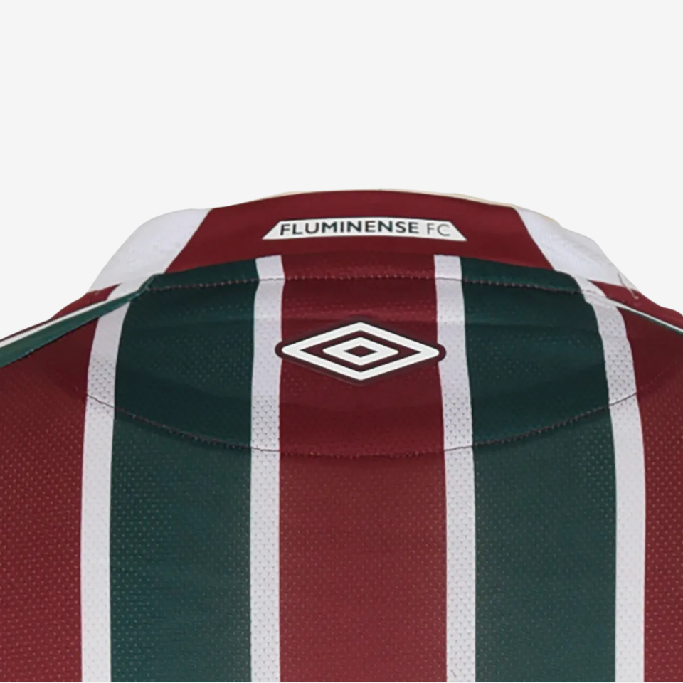 Camisa Umbro Fluminense 2025/26 I Jogador, detalhe do tecido