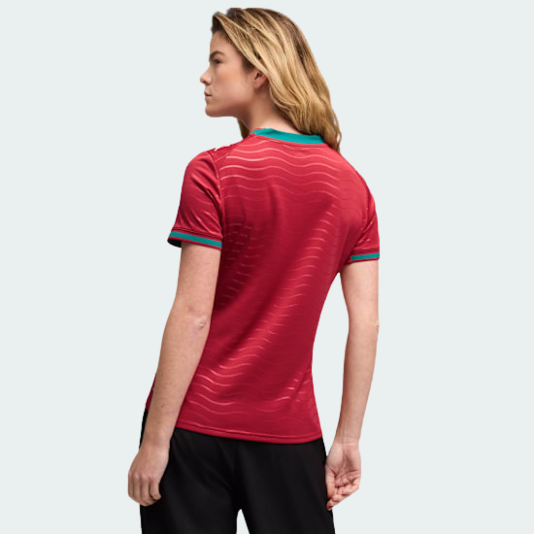 Camisa Feminina Portugal 2026/27 I, vista de frente