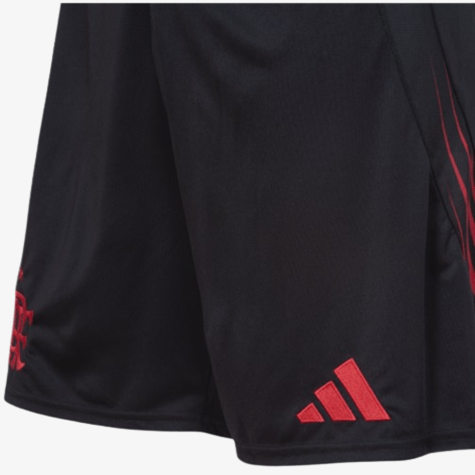 Shorts Adidas Flamengo 2025/26 II, vista de costas
