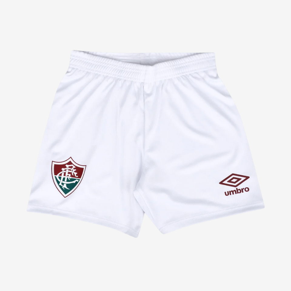 Conjunto Infantil Umbro Fluminense 2025/26 I, vista de costas