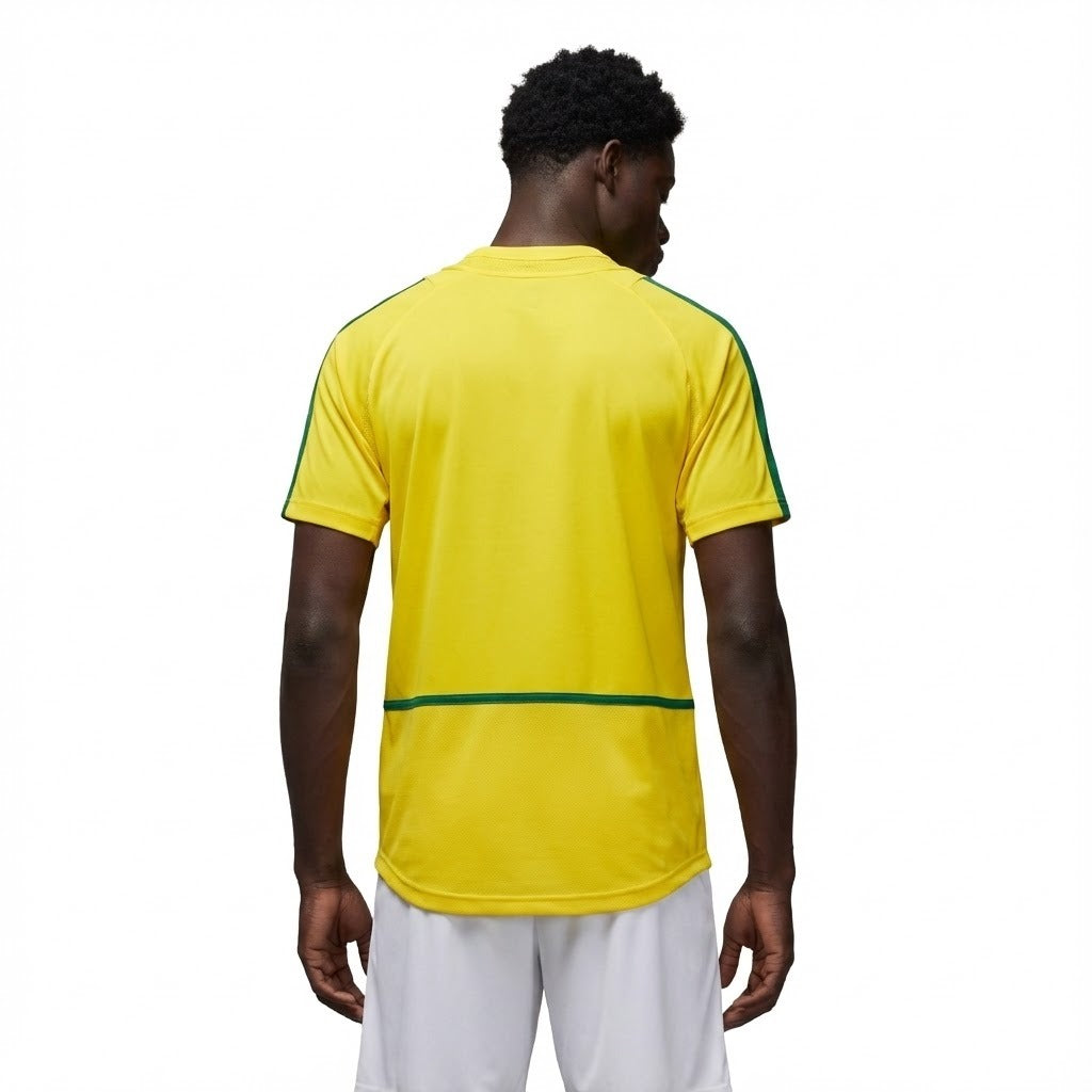 Camisa Seleção Brasil Home - Retrô 2002, vista de costas