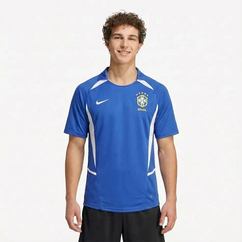 Camisa Seleção Brasil II - Retrô 2002 na TSN Sports
