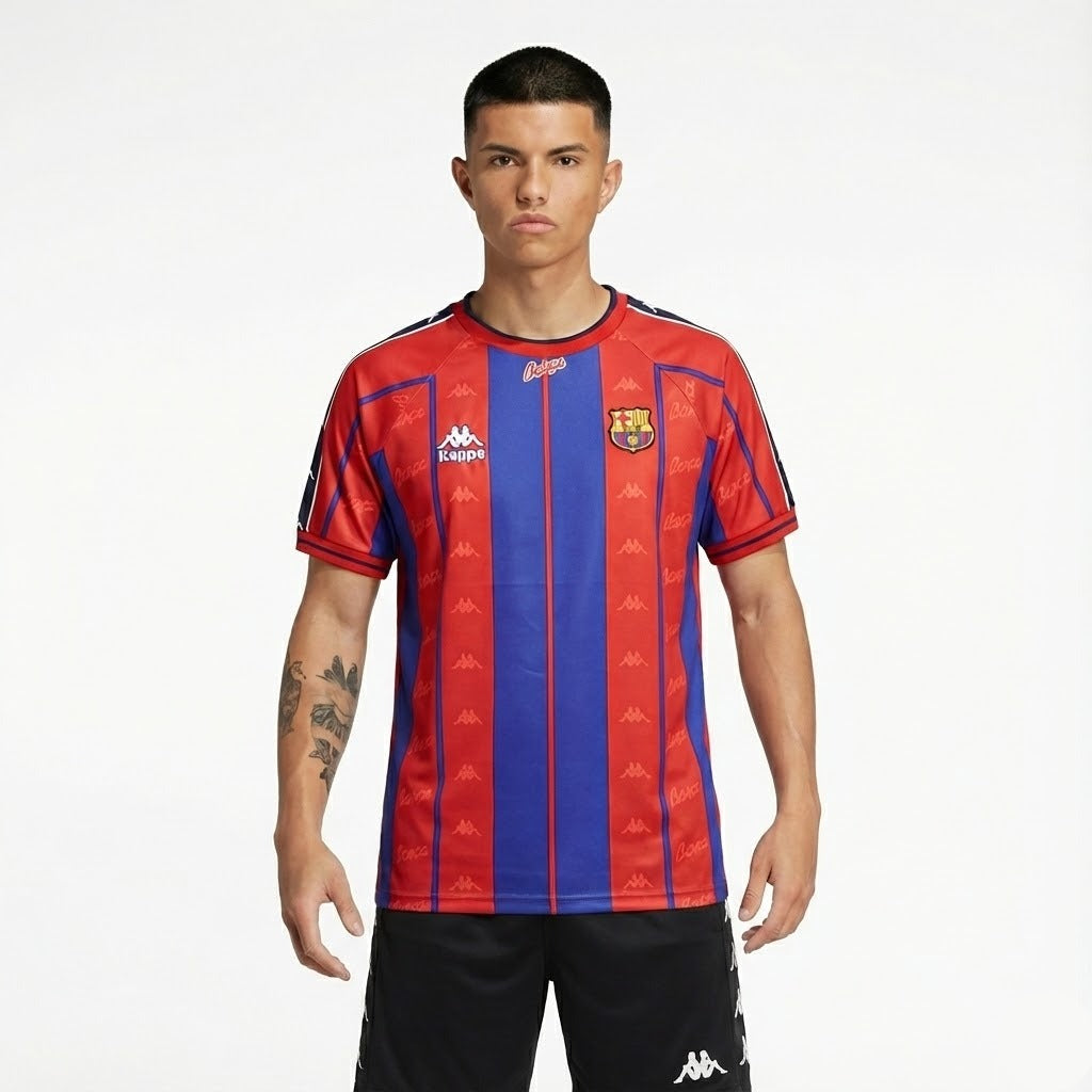 Camisa Retrô Barcelona 1997/98 I na TSN Sports