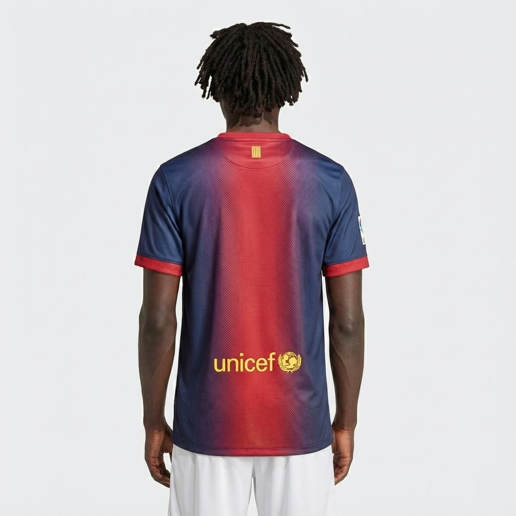 Camisa Retrô Barcelona 2012/13 I, vista de frente