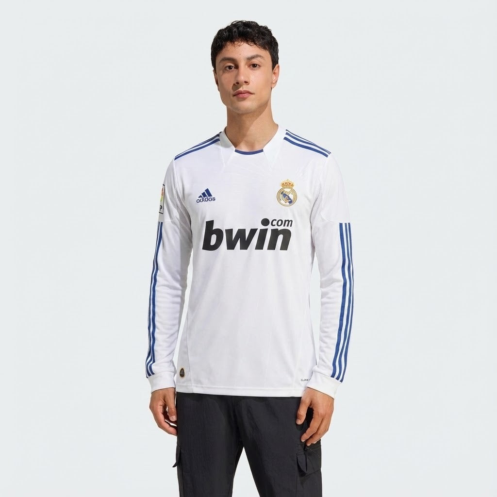 Camisa Retrô Real Madrid 2010/11 I Manga Longa na TSN Sports