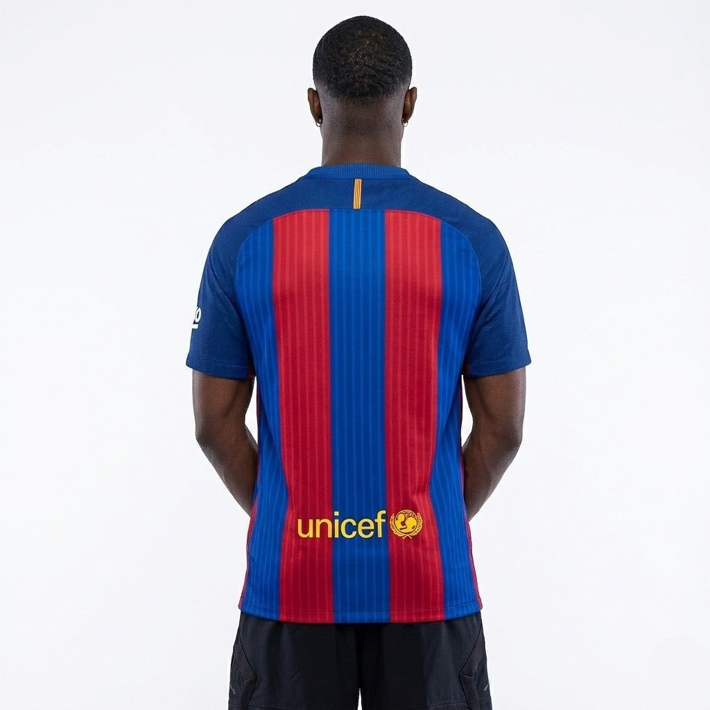 Camisa Retrô Barcelona 2016/17 I, vista de frente
