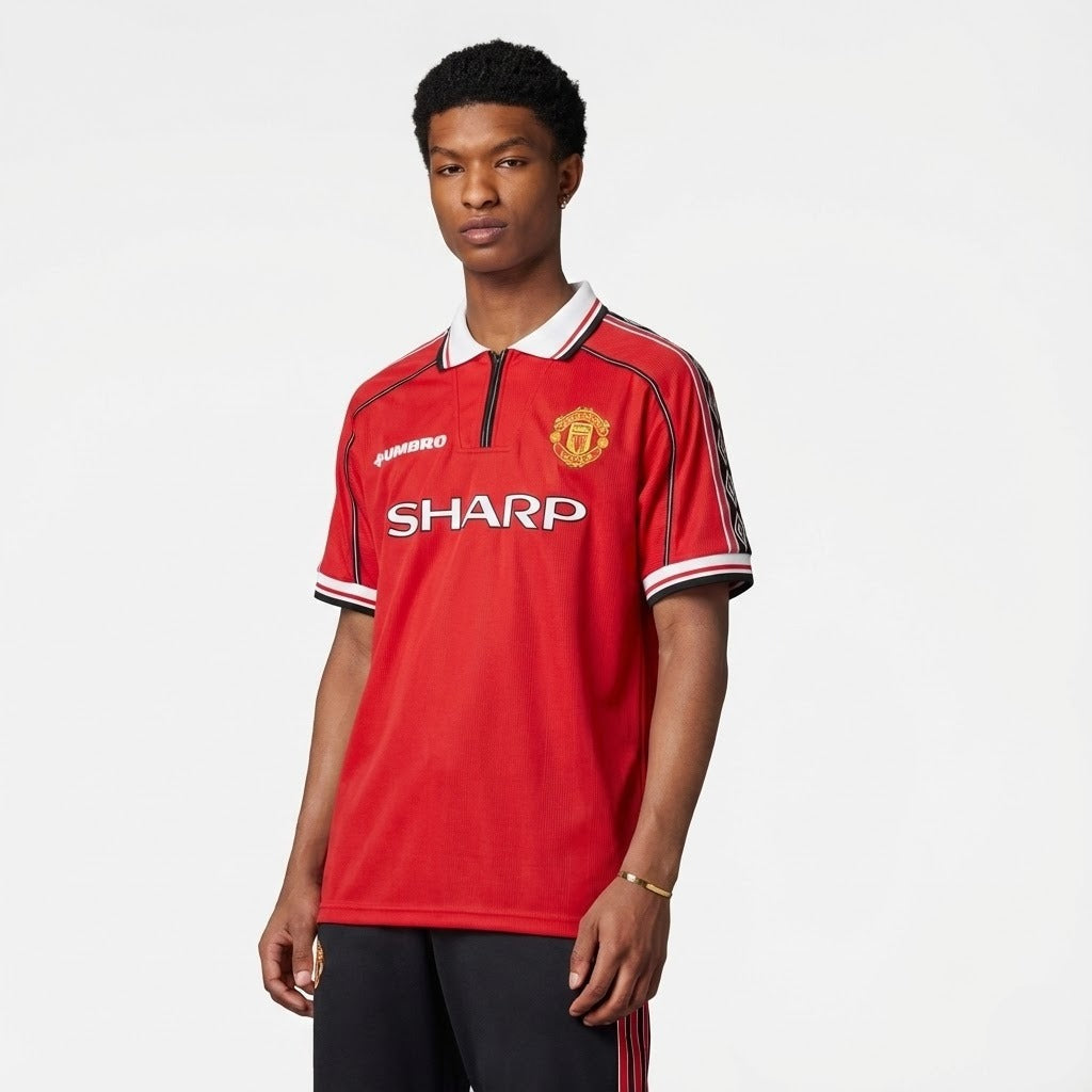 Camisa Retrô Manchester United 1998/99 I na TSN Sports