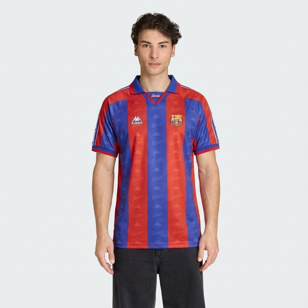 Camisa Retrô Barcelona 1996/97 I na TSN Sports
