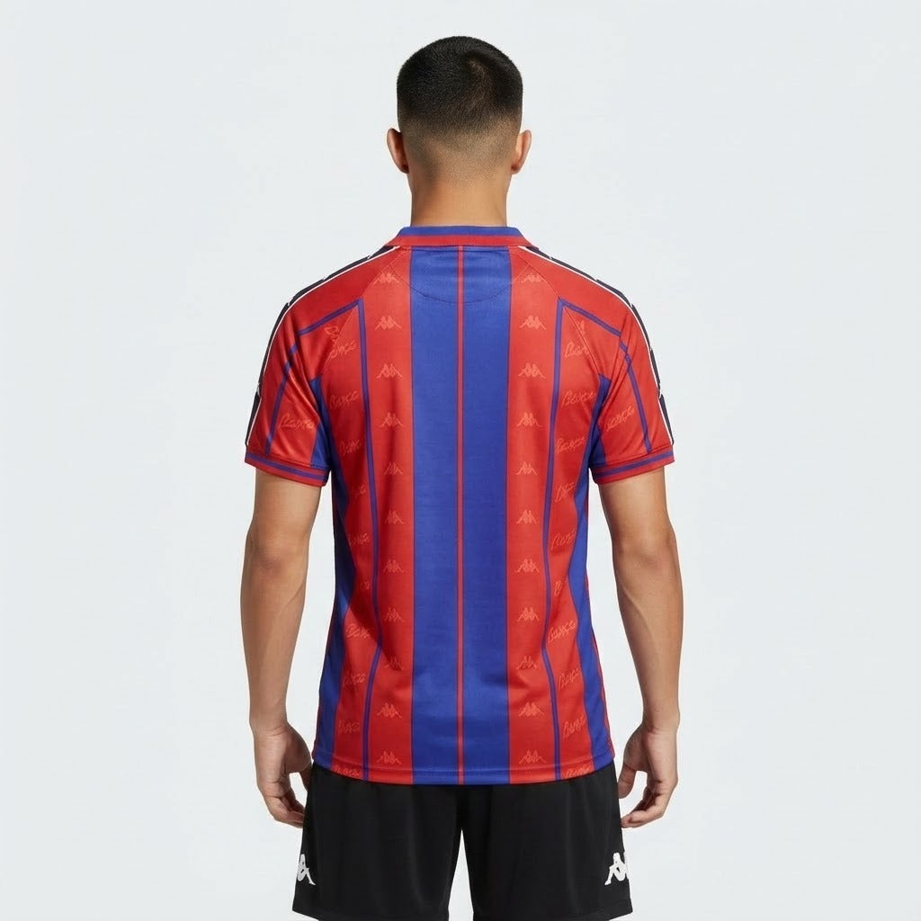 Camisa Retrô Barcelona 1997/98 I, vista de frente
