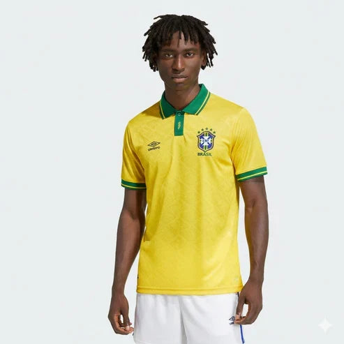 Camisa Seleção Brasil Home - Retrô 1991/92 na TSN Sports