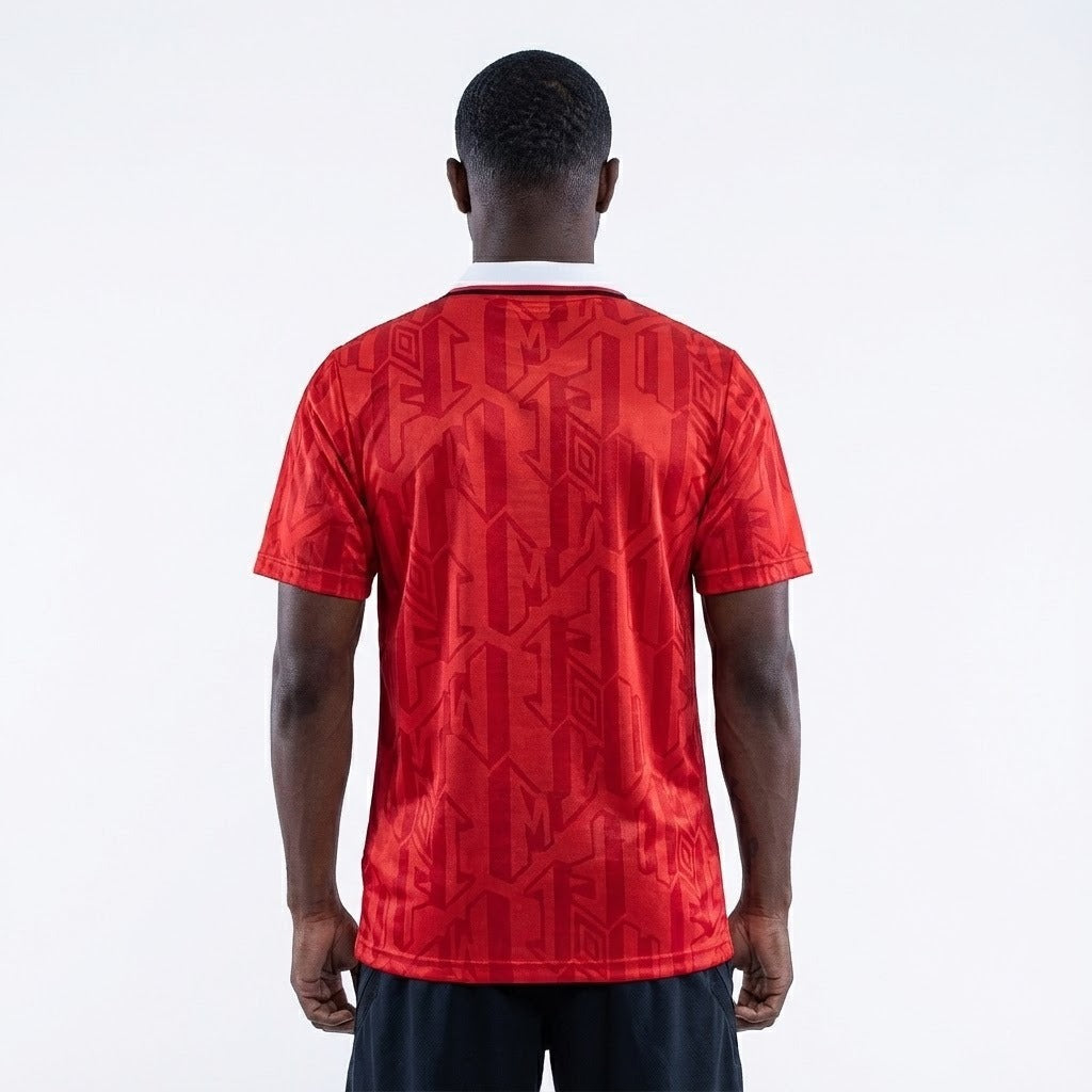 Camisa Retrô Manchester United 1992/93 I, vista de frente