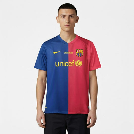 Camisa Retrô Barcelona 2008/09 I na TSN Sports
