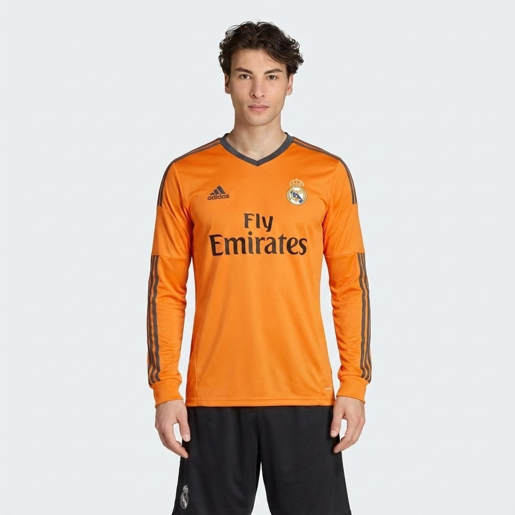 Camisa Retrô Real Madrid 2013/14 II Manga Longa na TSN Sports