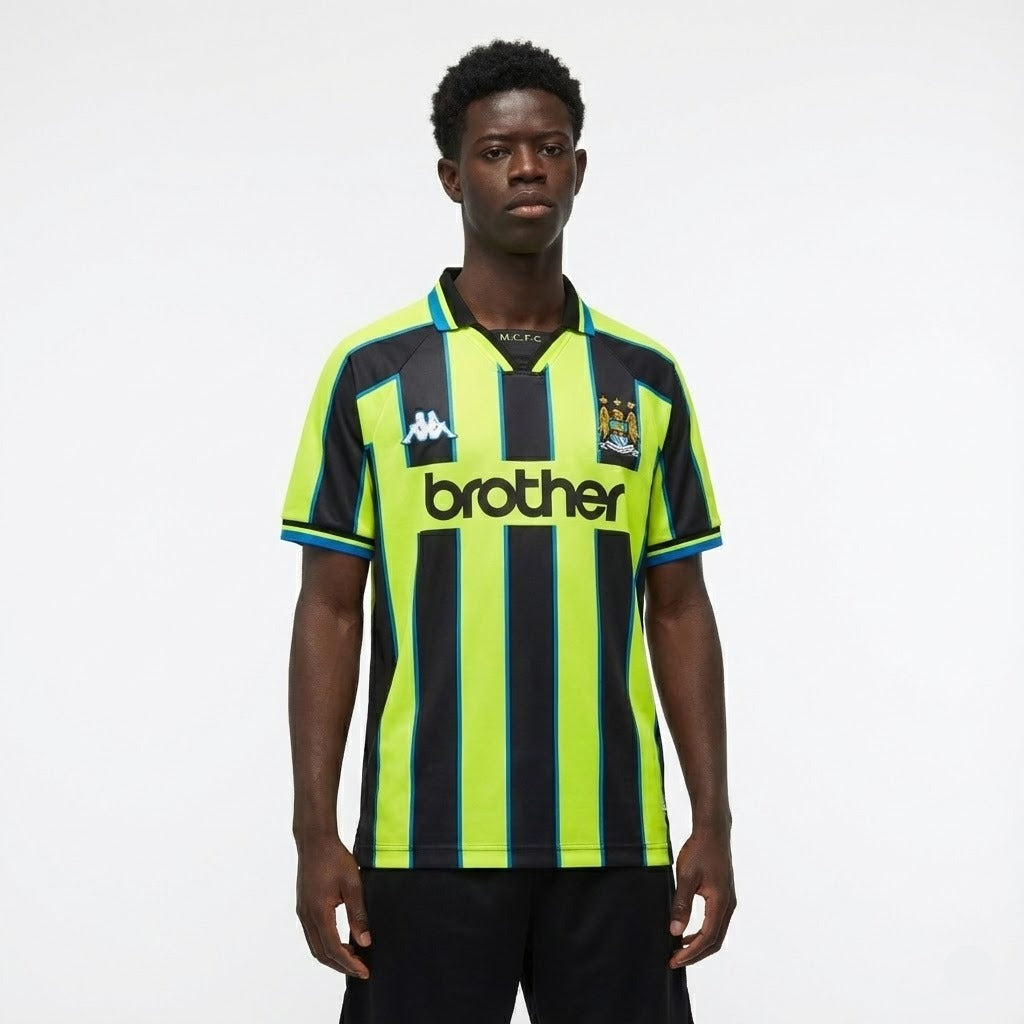 Camisa Retrô Manchester City 1998/99 II na TSN Sports