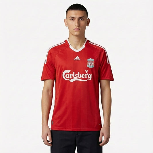 Camisa Retrô Liverpool 2008/09 I na TSN Sports
