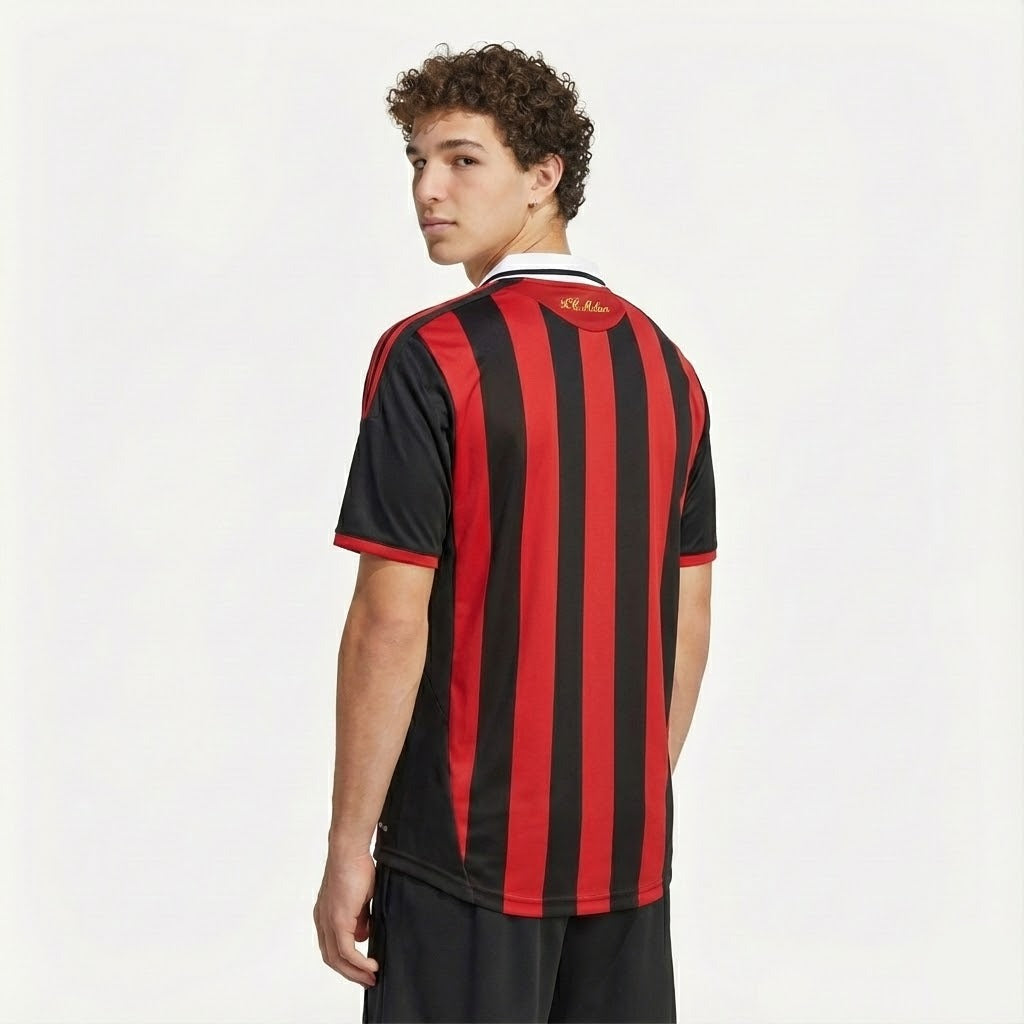 Camisa Retrô Milan 2009/10 I, vista de frente