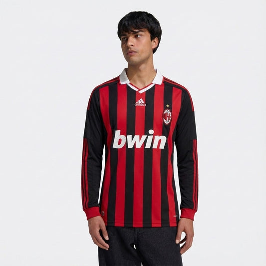 Camisa Retrô Milan 2009/10 I Manga Longa na TSN Sports