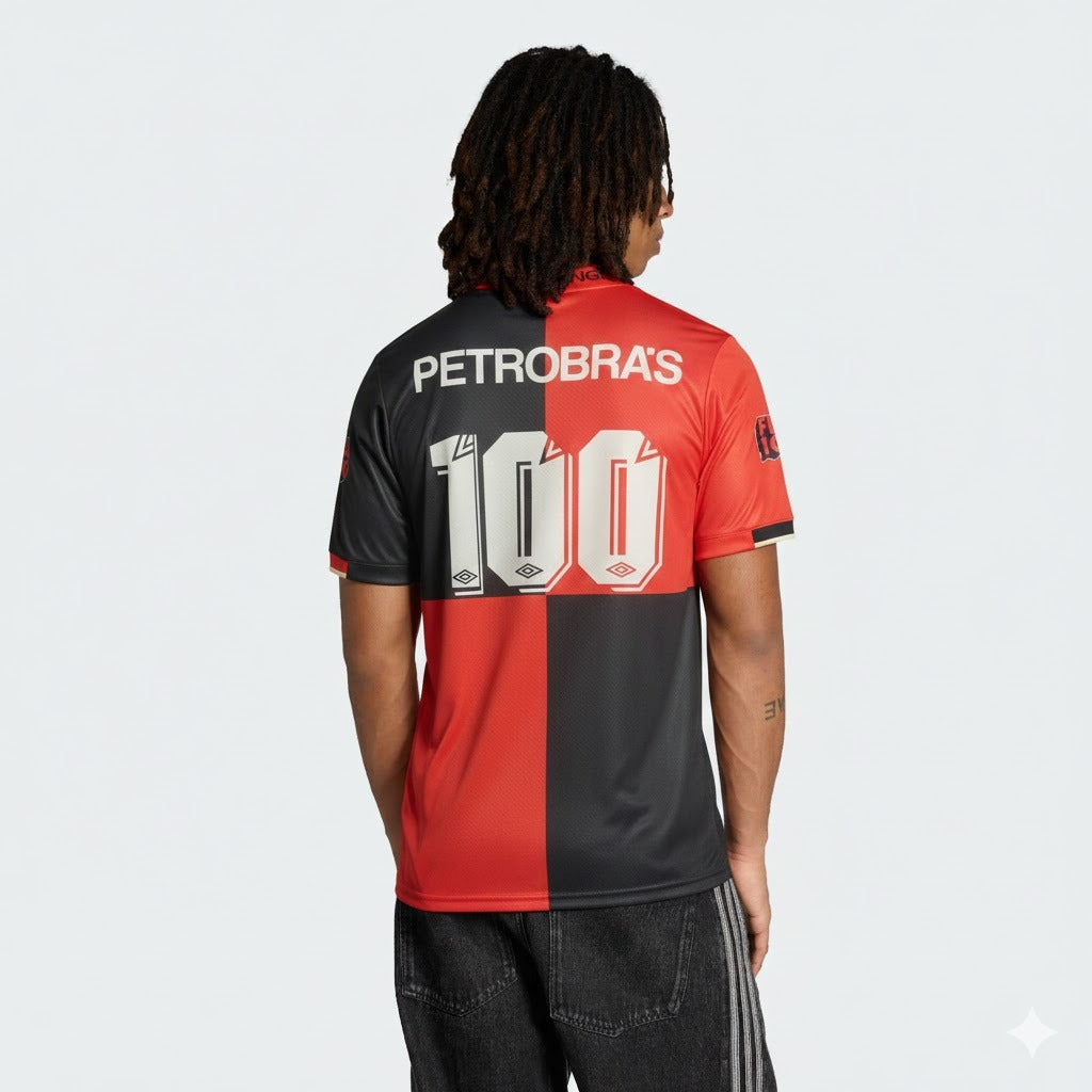 Camisa Retrô Flamengo 1995/96 Edição Especial, vista de frente
