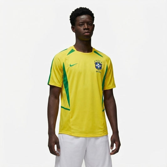 Camisa Seleção Brasil Home - Retrô 2002 na TSN Sports